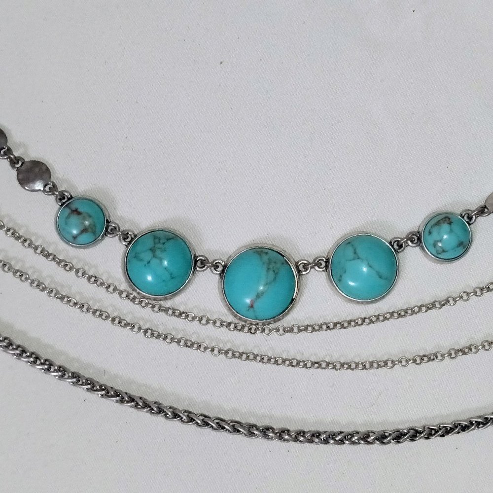 Reversible Multi Strand Necklace